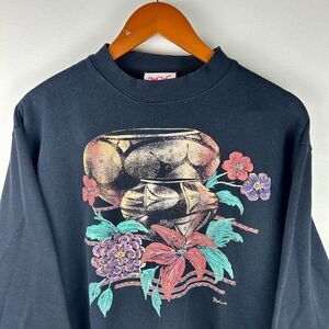 Vintage Hazelwood Exclusive Floral‎ Pattern Sweatshirt